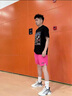 AJBR輕奢潮牌 男鞋夏季新款透氣網(wǎng)面運動(dòng)鞋男休閑跑步鞋高端老爹鞋男 白黑-高檔男鞋 43 曬單實(shí)拍圖