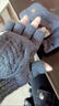 雪茜曼半指翻蓋手套男士冬季保暖加厚漏指防寒觸屏戶(hù)外針織毛線(xiàn)手套 曬單實(shí)拍圖