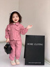G.DUCKKIDS女童春裝百搭牛仔外套套裝2025新款兒童洋氣春秋款薄款休閑兩件套 粉色 【牛仔套裝】aeaiocg 120 cm 【建議身高115cm左右】 曬單實(shí)拍圖