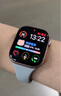 Apple/蘋果 Watch Series 10 智能手表GPS款42毫米玫瑰金色鋁金屬表殼淡桃粉色運(yùn)動型表帶S/M MX1R3CH/B 曬單實(shí)拍圖