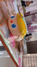 皇寵大眼萌寶寶輔食碗 兒童注水保溫碗吸盤(pán)碗 不銹鋼餐具克洛黃 曬單實(shí)拍圖