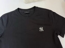 MLB短袖T恤男女時(shí)尚夏季休閑經(jīng)典純色圓領(lǐng)25新款3ATSB0153-50BKS-XXL 曬單實(shí)拍圖