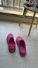 斯凱奇（Skechers）海豚泡泡鞋女士夏季透氣洞洞鞋增高踩屎感外穿涼拖鞋沙灘鞋111268 曬單實拍圖