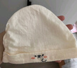 愛(ài)寶適嬰兒帽子夏季薄款新生兒胎帽護(hù)囟門(mén)帽嬰幼兒?jiǎn)螌映跎秉S色T192 曬單實(shí)拍圖