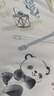 歐孕（OUYUN）嬰兒被子兒童空調(diào)夏涼被寶寶幼兒園被子A類蓋被嬰兒床上用品 茂林熊貓 150cmx120cm 曬單實(shí)拍圖