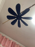 奧克斯（AUX）小吊扇蚊帳電風(fēng)扇家用學(xué)生宿舍用床上輕音微風(fēng)小型小電風(fēng)扇 全新升級藏青8葉-選購款【1.8m線長大風(fēng)力】 曬單實拍圖