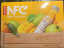 農(nóng)夫山泉 100%純果汁NFC果汁300ml*12瓶繽紛禮盒裝(6瓶橙汁+6瓶芒果汁) 曬單實拍圖