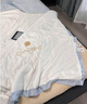 無(wú)印良品A類可水洗冰絲夏涼被 夏季薄被子空調(diào)被雙人被芯 200*230cm 曬單實(shí)拍圖