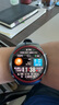 HUAWEI WATCH 5 46mm基礎(chǔ)款深錆色不銹鋼表殼蒼穹黑氟橡膠表帶首創(chuàng)X-TAP智感窗鴻蒙AI腕上小藝eSIM通信 曬單實(shí)拍圖