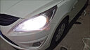 暴享led汽車大燈led車燈H4燈泡汽車led燈泡 6000K超亮白光 遠(yuǎn)近一體 曬單實(shí)拍圖