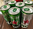 喜力啤酒330ml*15纖體聽經典星銀組合啤酒 整箱裝 曬單實拍圖