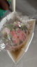 包貝勒永生花生日禮物女生針編織毛線(xiàn)玫瑰花束教師節禮物送男女閨蜜老師 小香風(fēng)兔耳朵手捧花束 曬單實(shí)拍圖
