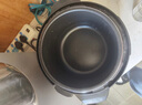 美的電飯鍋電壓力鍋內(nèi)膽原廠配件黑晶鋁合金壓力鍋內(nèi)膽不粘鍋易清洗內(nèi)膽4L MY-13LS408A 黑晶內(nèi)鍋4L MY-12CH402A 曬單實拍圖
