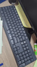 羅技（Logitech）MK235 鍵鼠套裝 無(wú)線鍵鼠套裝 辦公鍵鼠套裝  防潑濺防指紋 全尺寸 帶無(wú)線2.4G接收器 黑 曬單實(shí)拍圖