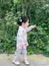 巴帝巴帝秋冬新款純棉嬰幼兒男女童家居服套裝空調(diào)服 漿果小兔 90 曬單實(shí)拍圖
