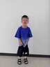 FIDQIOG國(guó)際品牌男童夏季套裝2025新款兒童短袖夏裝運(yùn)動(dòng)中大童衣服網(wǎng)紅帥氣童裝潮 克萊因藍(lán)色 130 cm 曬單實(shí)拍圖
