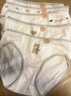 FitonTon5條裝內(nèi)褲女生純棉女士內(nèi)褲青春期初中生12-16歲學(xué)生少女內(nèi)褲 曬單實(shí)拍圖