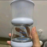 babycare歪頭仿母乳新生兒奶瓶禮盒防脹氣玻璃奶瓶4件套 靜謐藍(lán) 0-12月 曬單實(shí)拍圖