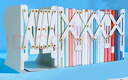 晨光(M&G)文具19cm可伸縮桌面書立 桌上簡易收納金屬書架 大號書立 象牙白ABS917C510 曬單實拍圖