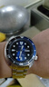 SEIKO精工SEIKO prospex系列 PADI潛水運(yùn)動(dòng)鮑魚機(jī)械機(jī)芯不銹鋼表帶夜光 SRPC25J1鮑魚藍(lán)黑盤 4R36機(jī)芯 44mm 曬單實(shí)拍圖