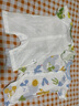 迪士尼嬰兒衣服兒童新生兒純棉連體衣寶寶衣服外出服爬爬服系帶款 包屁衣2件裝(粉色+藍色) 134 73cm （4-9個月寶寶） 曬單實拍圖