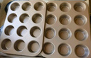 法焙客（FOR BAKE）12連馬芬蛋糕模具 瑪芬模具 迷你麥芬烤盤蛋撻模烘焙工具 曬單實拍圖