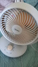 美的（Midea）【空調(diào)伴侶】【桌面風(fēng)扇】電風(fēng)扇家用風(fēng)扇空氣循環(huán)扇桌面小風(fēng)扇手持迷你電扇便攜小型宿舍輕音節(jié)能 【3檔循環(huán)扇】GAF18AD 曬單實拍圖