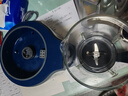 摩飛電器（Morphyrichards）破壁機 家用1.5L多功能柔音豆?jié){機加熱全自動榨汁機攪拌機 3-4人預(yù)約保溫隔音降噪輔食機MR8201藍(lán) 曬單實拍圖