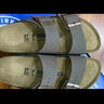 BIRKENSTOCK勃肯德國(guó)進(jìn)口男女款經(jīng)典舒適軟木Arizona雙扣拖鞋 女款灰色 36 曬單實(shí)拍圖