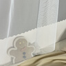 高睿u型軌道床簾 學(xué)生宿舍遮光無(wú)涂層遮擋布簾上下鋪上鋪窗簾單人床圍 【羅馬慕灰】3簾+3紗+頂+支架 簾高1.55m(支架高0.85~1.4m可調) 曬單實(shí)拍圖