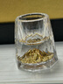 梵卡奇（FANKAQI）高檔金山白酒杯套裝一口杯高腳杯酒盅水晶分酒器喬遷新居生日禮物 手握金山款【禮盒裝1壺6杯】 曬單實(shí)拍圖