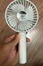 SOLOVE素樂質(zhì)造N9手持風(fēng)扇USB充電小風(fēng)扇便攜式小電扇夏季戶外大風(fēng)力學(xué)生宿舍辦公桌面長續(xù)航輕音扇 白色 曬單實(shí)拍圖