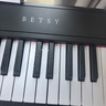 貝琪（Betsy）電鋼琴61鍵成人兒童便攜新手入門(mén)初學(xué)者折疊鋼琴-B151pro白色黑鍵 曬單實(shí)拍圖