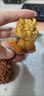 MPPMCK崖柏木雕手把件麒麟瑞獸鎮(zhèn)宅工藝品把玩物件汽車(chē)擺件家居裝飾送禮 高密度黃楊木61mm 手工精雕麒麟 曬單實(shí)拍圖