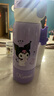 PBKC兒童保溫杯小學(xué)生上學(xué)專用316L不銹鋼庫(kù)洛米3-6歲吸管喝水杯壺子 吸管+直飲】三麗·鷗庫(kù)洛米380ml 曬單實(shí)拍圖