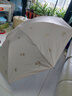 天堂 防紫外線(xiàn)晴雨傘三折 雨傘黑膠防曬太陽(yáng)傘遮陽(yáng)晴雨傘 山櫻粉 曬單實(shí)拍圖