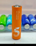 京東京造 7號(hào)電池40節(jié)彩虹裝 七號(hào)電池堿性超性能無鉛無汞 適用血壓計(jì)/血糖儀/指紋鎖/遙控器/兒童玩具 曬單實(shí)拍圖
