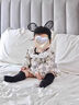 modomoma春秋夏新生嬰兒禮盒新生兒波點公主禮服純棉套裝滿月百日 12號/夏波點小香風(fēng)禮盒 均碼 73cm(3-6個月) 曬單實拍圖