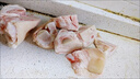 【新品搶購】豬蹄塊帶筋帶尖豬腳新鮮豬爪免切豬蹄塊豬肉冷凍食品 豬蹄塊1斤 曬單實(shí)拍圖