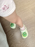 牧童兒童拖鞋夏男寶寶洞洞鞋軟底女童卡通洗澡嬰幼兒家居鞋奶龍綠150 曬單實(shí)拍圖
