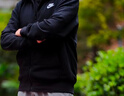 耐克（NIKE）官方 跑步運(yùn)動(dòng)套裝男裝 25秋季新款棉質(zhì)針織休閑褲子連帽透氣外套 【七夕節(jié)送禮】情侶裝/黑/束腳褲/曬圖退10 XL/180/96A 曬單實(shí)拍圖