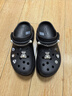 crocs卡駱馳檀健次同款小鯨魚女士洞洞鞋|206302 黑色-001 39(250mm) 曬單實(shí)拍圖