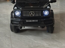 福兒寶奔馳授權(quán)大G兒童電動車玩具車可坐人四輪帶遙控越野小孩寶寶送禮 四驅(qū)黑+減震器+后備箱+皮座+軟胎 曬單實拍圖