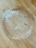 彩致（CAIZHI）水果盤(pán)家用客廳輕奢糖果堅(jiān)果零食干果收納盤(pán) 透明冰紋果盤(pán)CZ6855 曬單實(shí)拍圖