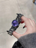 歐利時瑞士品牌女士手表女款高顏值腕表時尚小眾防水石英女表女生高級感 鋼帶本紫女 曬單實(shí)拍圖