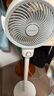 艾美特（AIRMATE）【小暴風(fēng)】空氣循環(huán)扇大風(fēng)量搖頭電風(fēng)扇家用臺式落地扇升級加高換氣輕音柔風(fēng)小風(fēng)扇 FA18-X115 曬單實(shí)拍圖