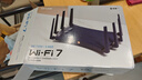 普聯(lián)（TP-LINK） BE7200 WiFi7千兆雙頻無線路由器2.5G網(wǎng)口 7200M 電競(jìng)路由 9顆高效FEM 游戲加速 7DR7230 曬單實(shí)拍圖