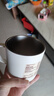 無(wú)印良品（MUJI）不銹鋼雙層馬克杯 大容量男女辦公學(xué)生水杯茶杯咖啡杯 白色 380ml 曬單實(shí)拍圖