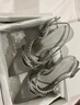 CHARLES&KEITH質(zhì)感鏈條尖頭高跟涼鞋子女鞋生日禮物七夕禮物送女友CK1-60280377 Silver銀色 37 (235) 曬單實(shí)拍圖
