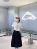一寸相思純棉寬松短袖t恤女2025新款時(shí)尚洋氣印花白色半袖夏裝上衣體恤衫 白色-藍(lán)色玫瑰 XL 推薦125-145斤 曬單實(shí)拍圖